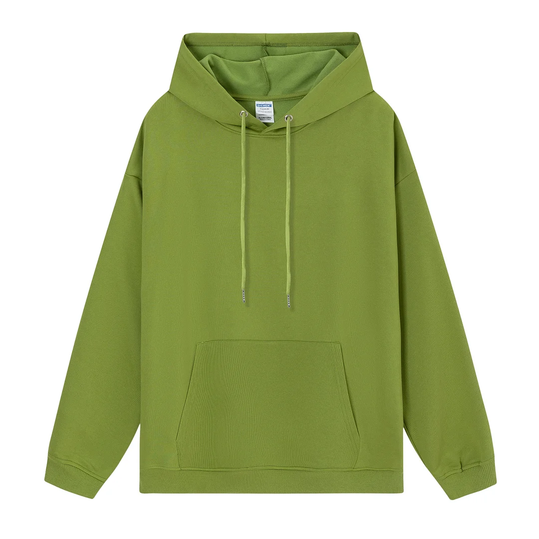 Men's Basic Apple green Hoodie