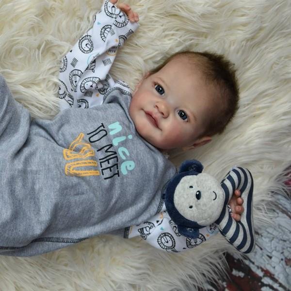 22" Cynthia Realistic Cheap Toddlers Reborn Baby Girl Doll Rebornartdoll® Rebornartdoll®