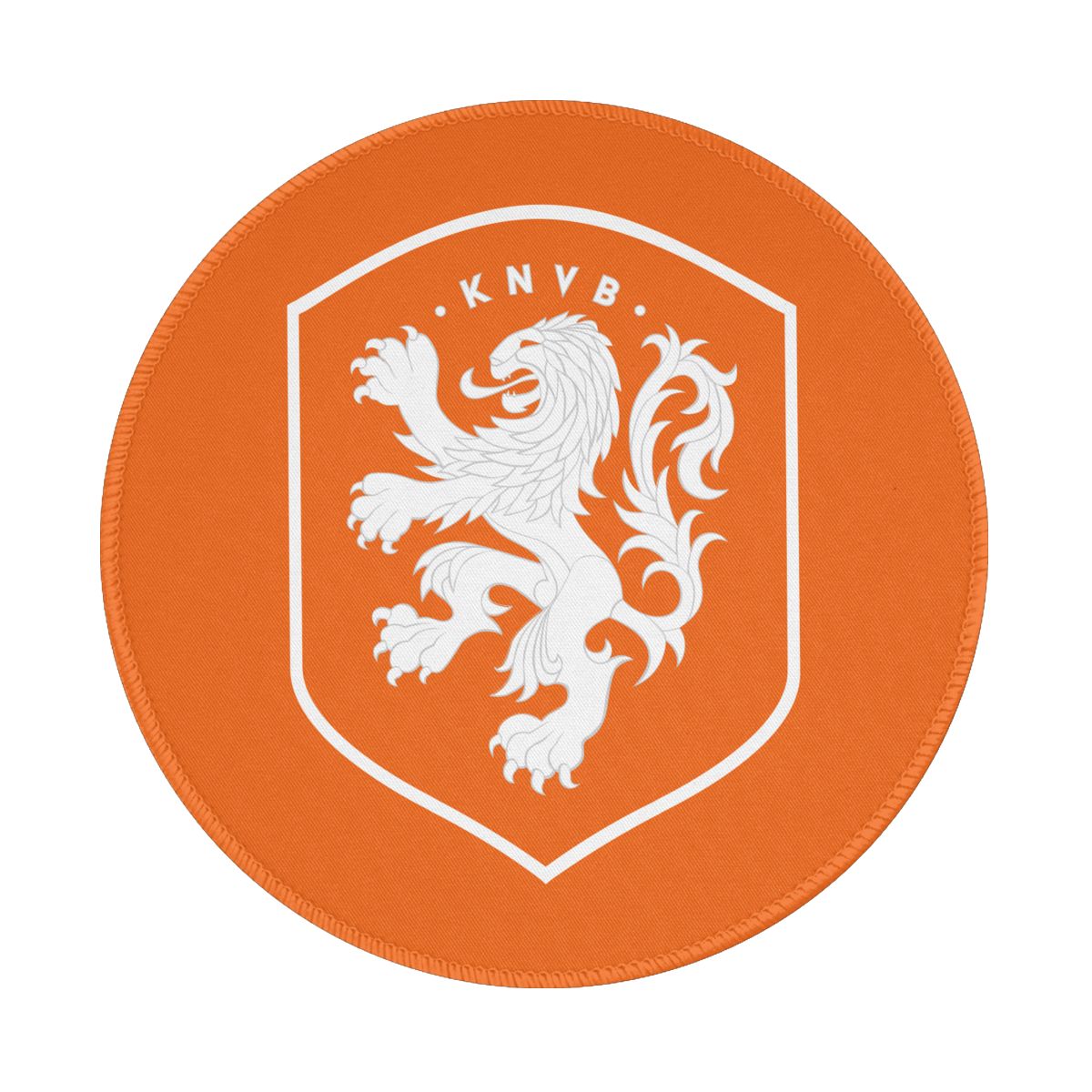 Netherlands National Football Team Non-Slip Rubber Round Mouse Pad