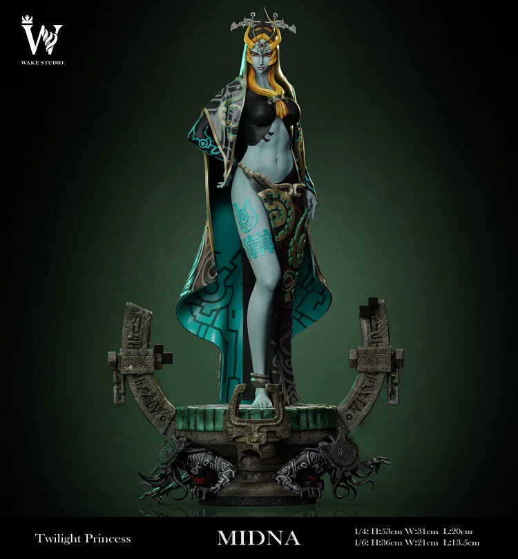 Wake Studio - Legend of Zelda - Adult Midna 1/4 & 1/6 Statue(GK)-