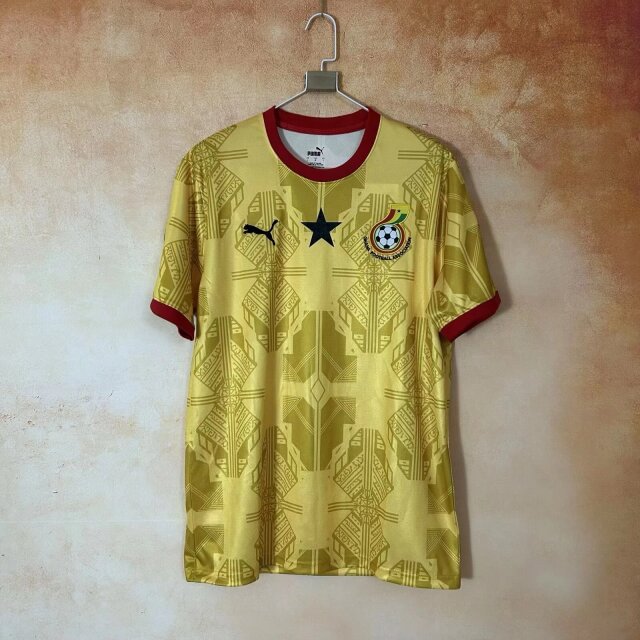2026-27 Ghana Away Yellow Jersey - Fan Version