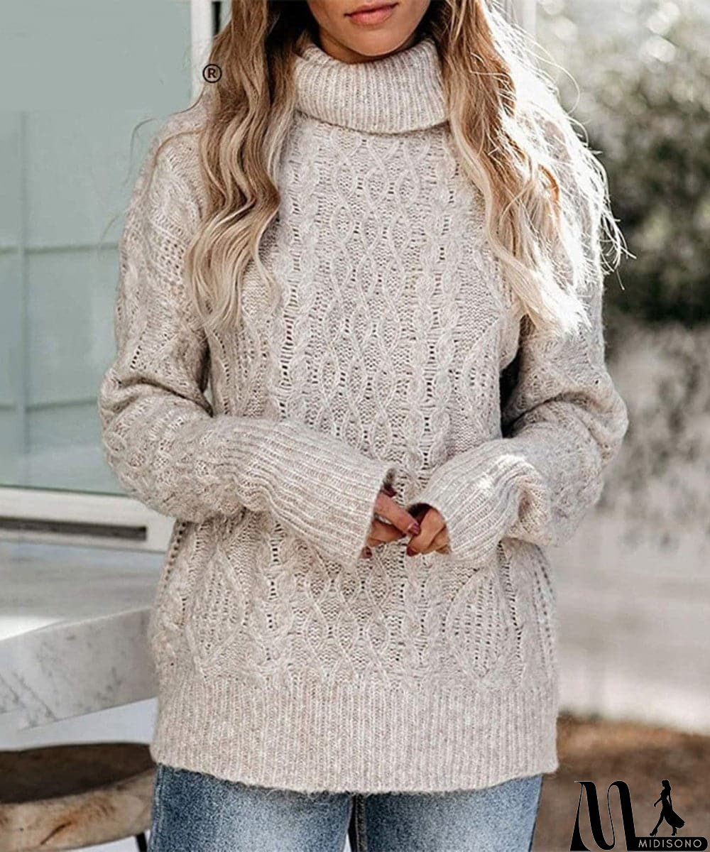 MidiSono - Trendy and Elegant winter Pullover