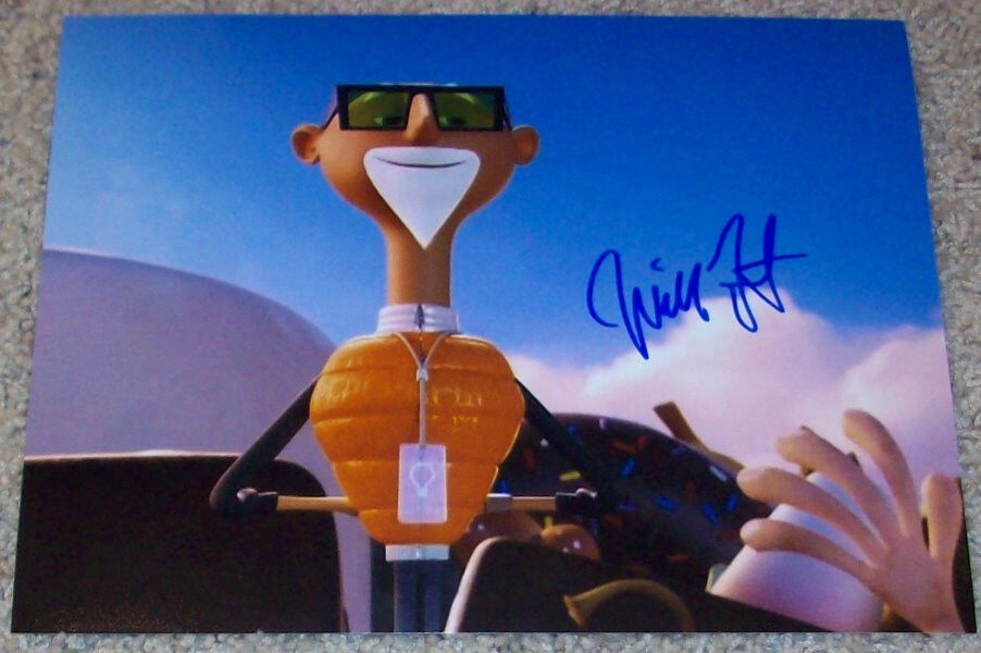 WILL FORTE SIGNED CLOUDY WITH A CHANCE OF MEATBALLS 2 8x10 Photo Poster painting B w/PROOF