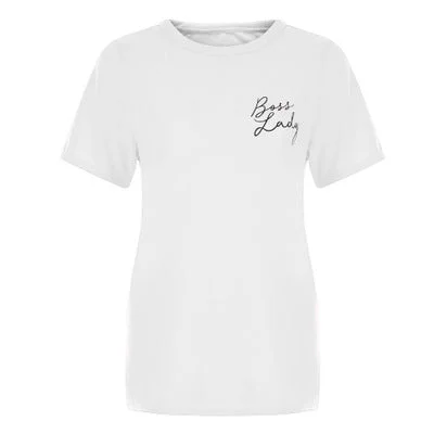 Boss Lady Printed T-shirt