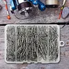 260pcs Fishing Power Clips Stainless Steel Speed Clips for Freshwater Saltwater