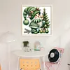 Christmas Tree Gnome-11CT Stamped Cross Stitch 40*40cm/15.75*15.75in tapestrymarket