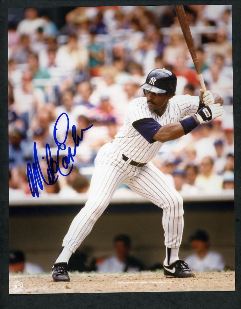 Mike Easler Signed Autographed 8 X 10 Color Photo Poster painting New York Yankees