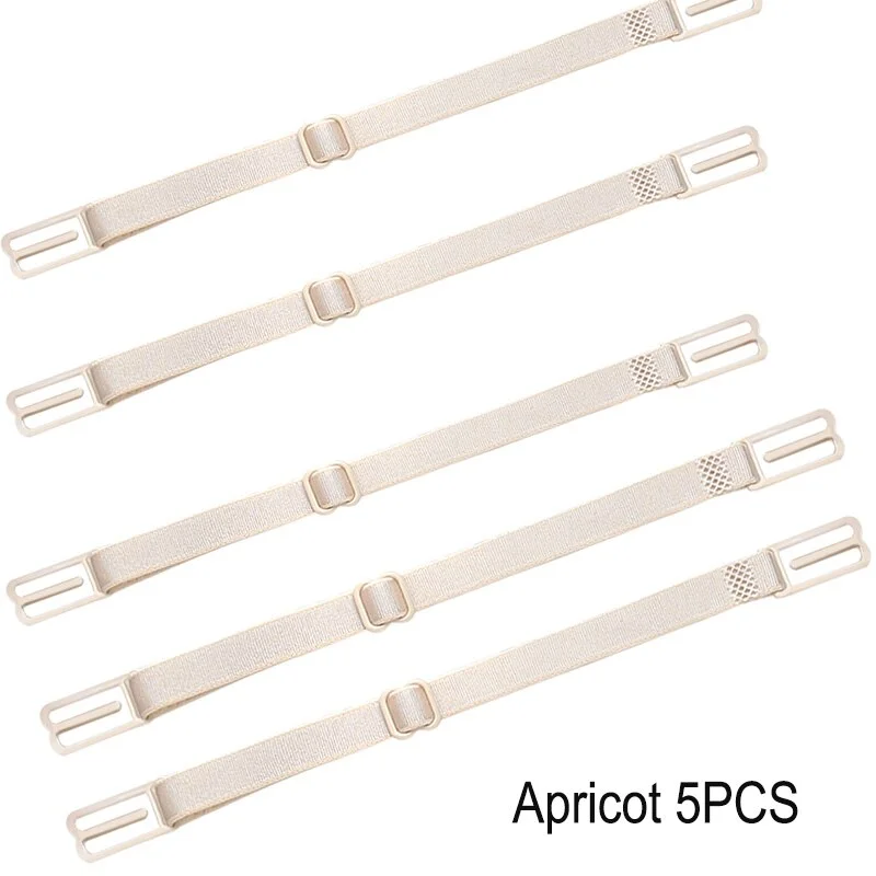 3/5PCS Bra Straps Anti-slip Belts Buckle Shoulder Straps Non-Slip Back Bralette Straps Holder Slip--resistant Accessories