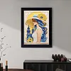 Diamond Painting-DIY Special Shaped Drill Pearl Painting Modern Girl(30x40cm)