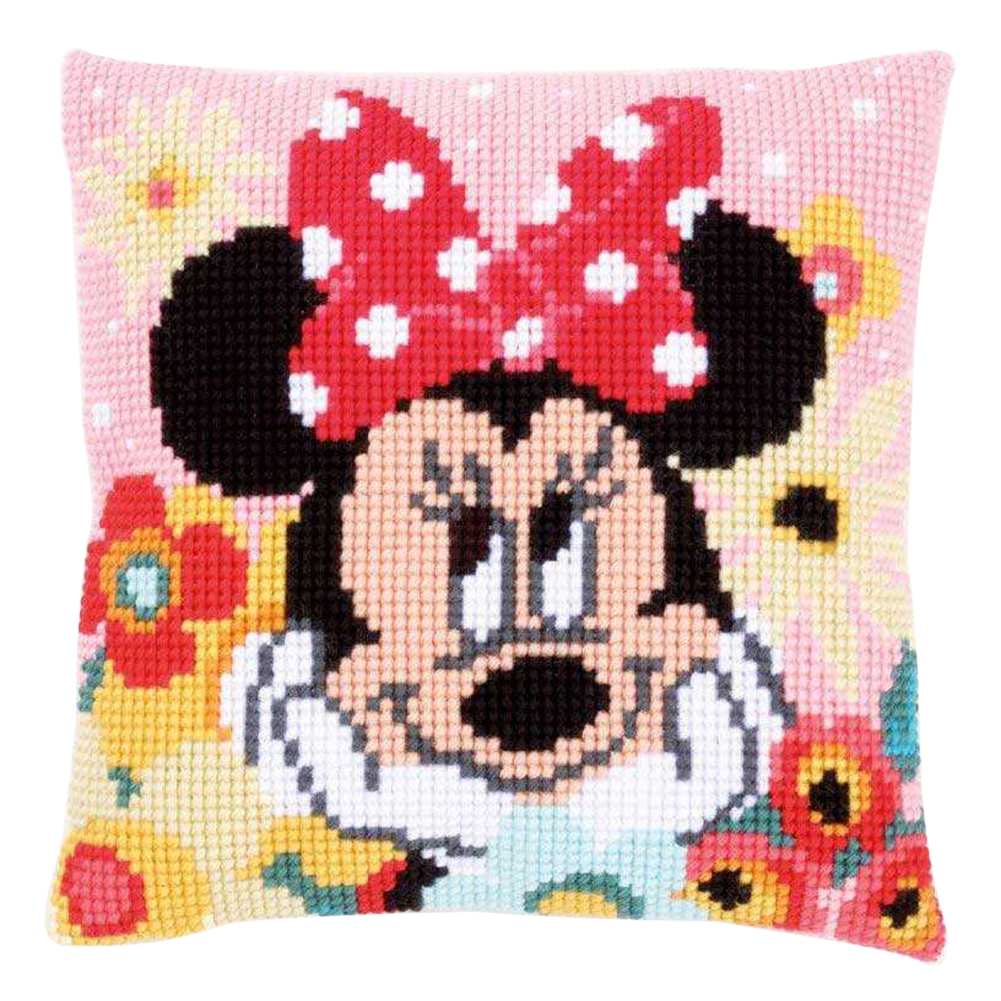 

Cartoon Mouse - 11CT Stamped Cross Stitch Pillowcase - 40*40CM, 501 Original