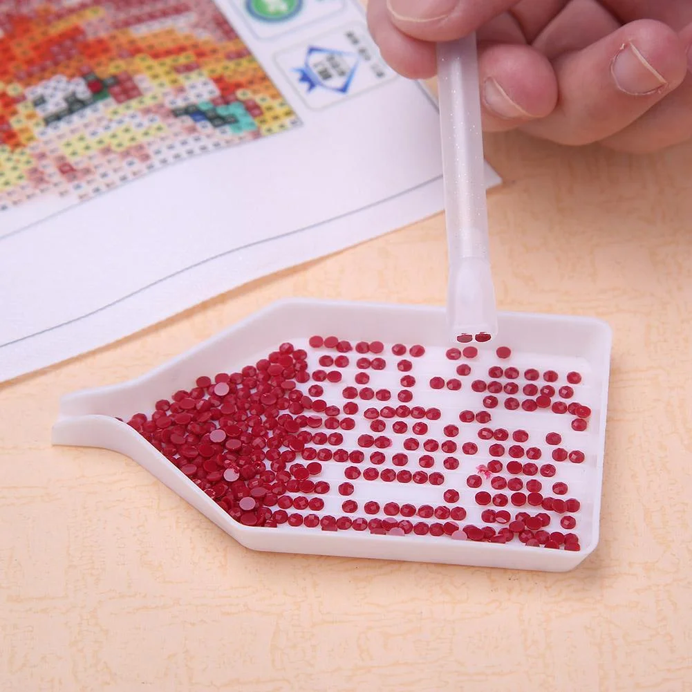5D DIY Diamond Painting Cross Stitch Embroidery Point Drill Pen Tool (A)