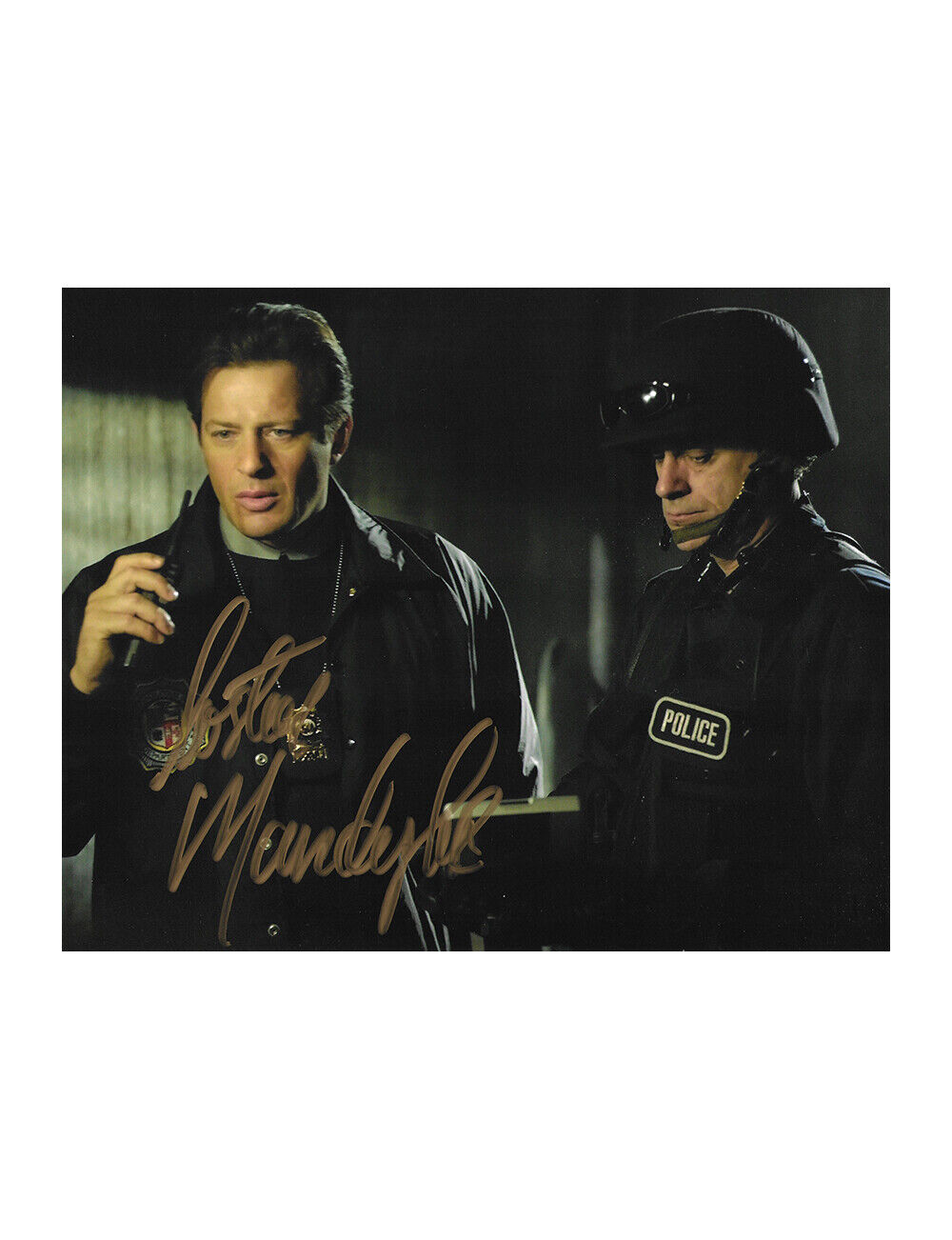 10x8 Saw IV Print Signed by Costas Mandylor 100% Authentic + COA