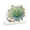 Acrylic Rose 5D DIY Diamond Art Paper Towel Storage Rack Decor for Home Decor