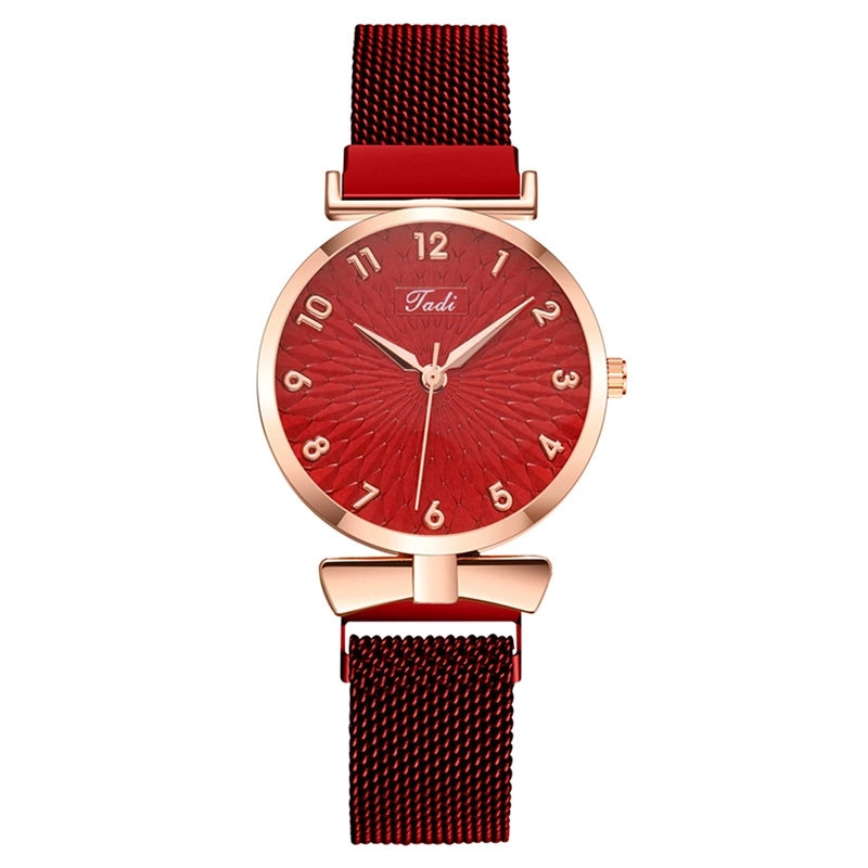 Explosions Women’s Watch Women’s Watch Digital Sunflower Bow Lazy Sucker Wrist Quartz Watch