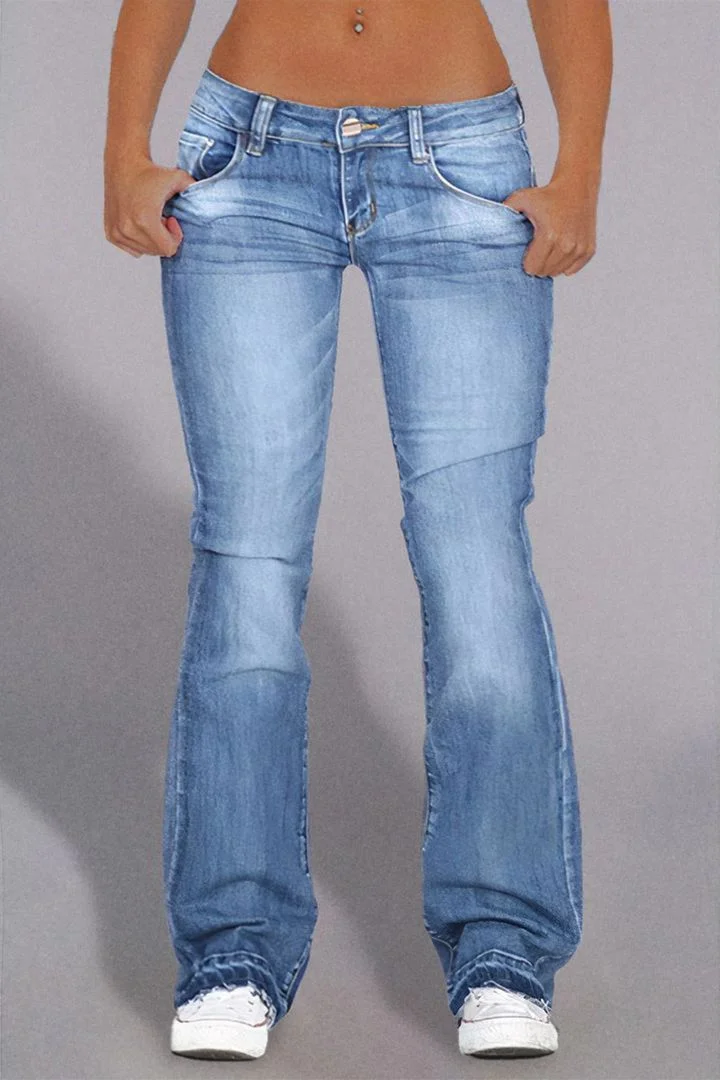 Low Waist Bootcut Jeans