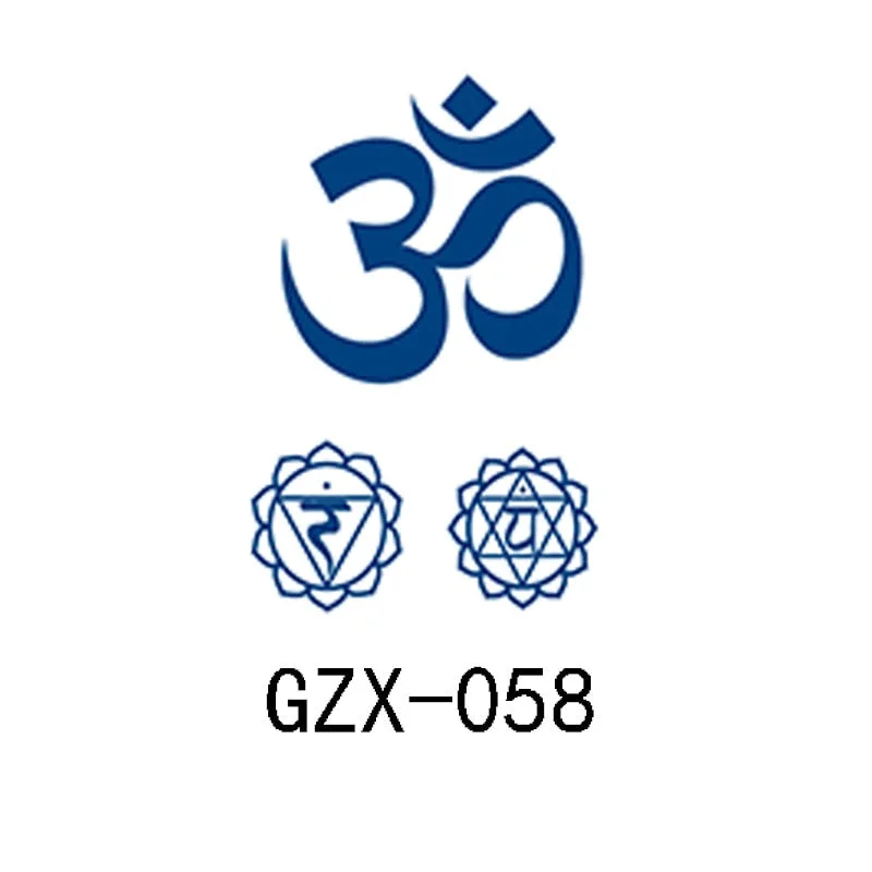 Herbal Semi-Permanent Tattoo Sticker Net Red Tattoo Sticker Waterproof Sweat Lasting Herbal Tattoo Sticker