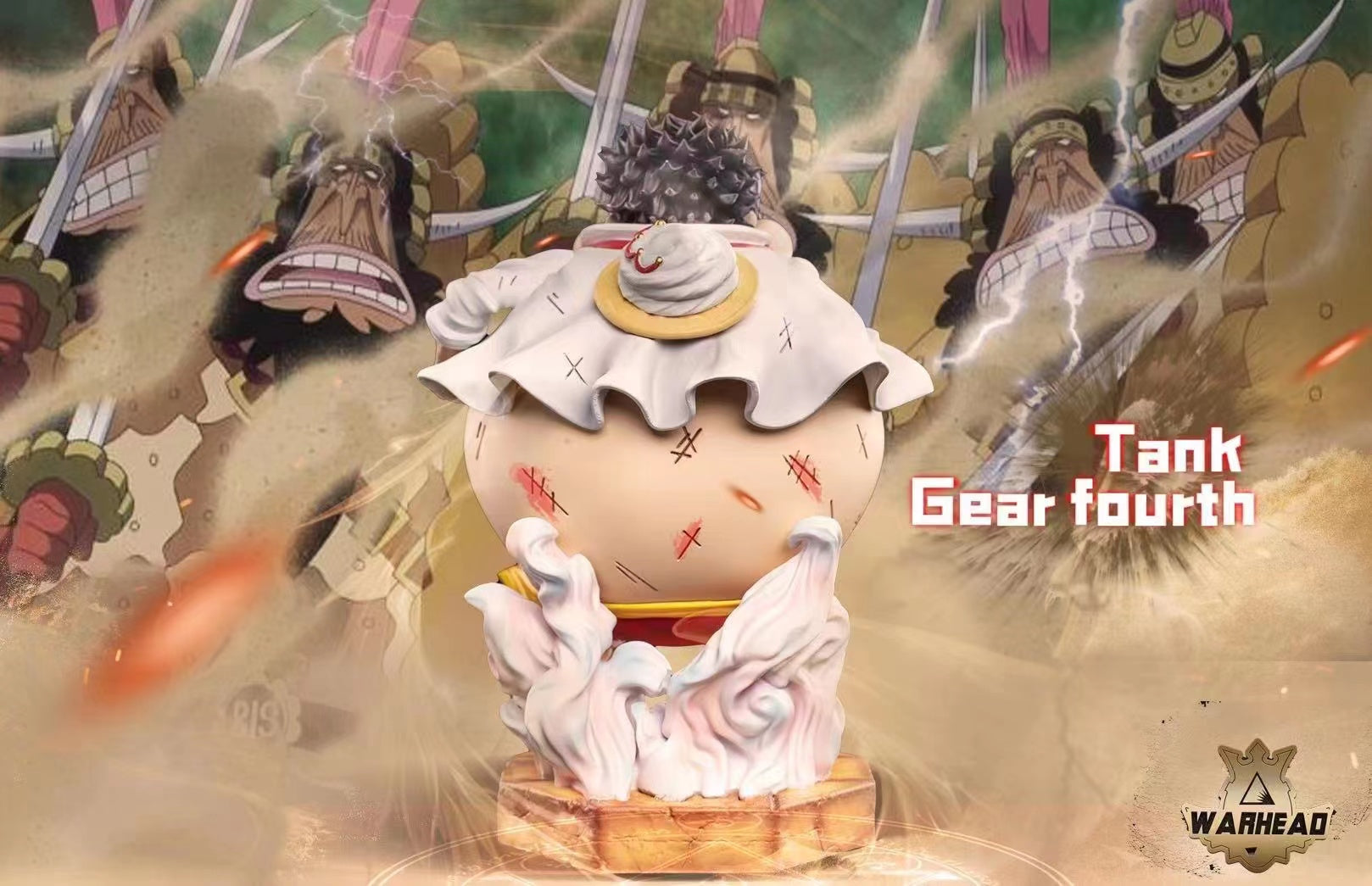 Warhead Studio Monkey D. Luffy Tankman