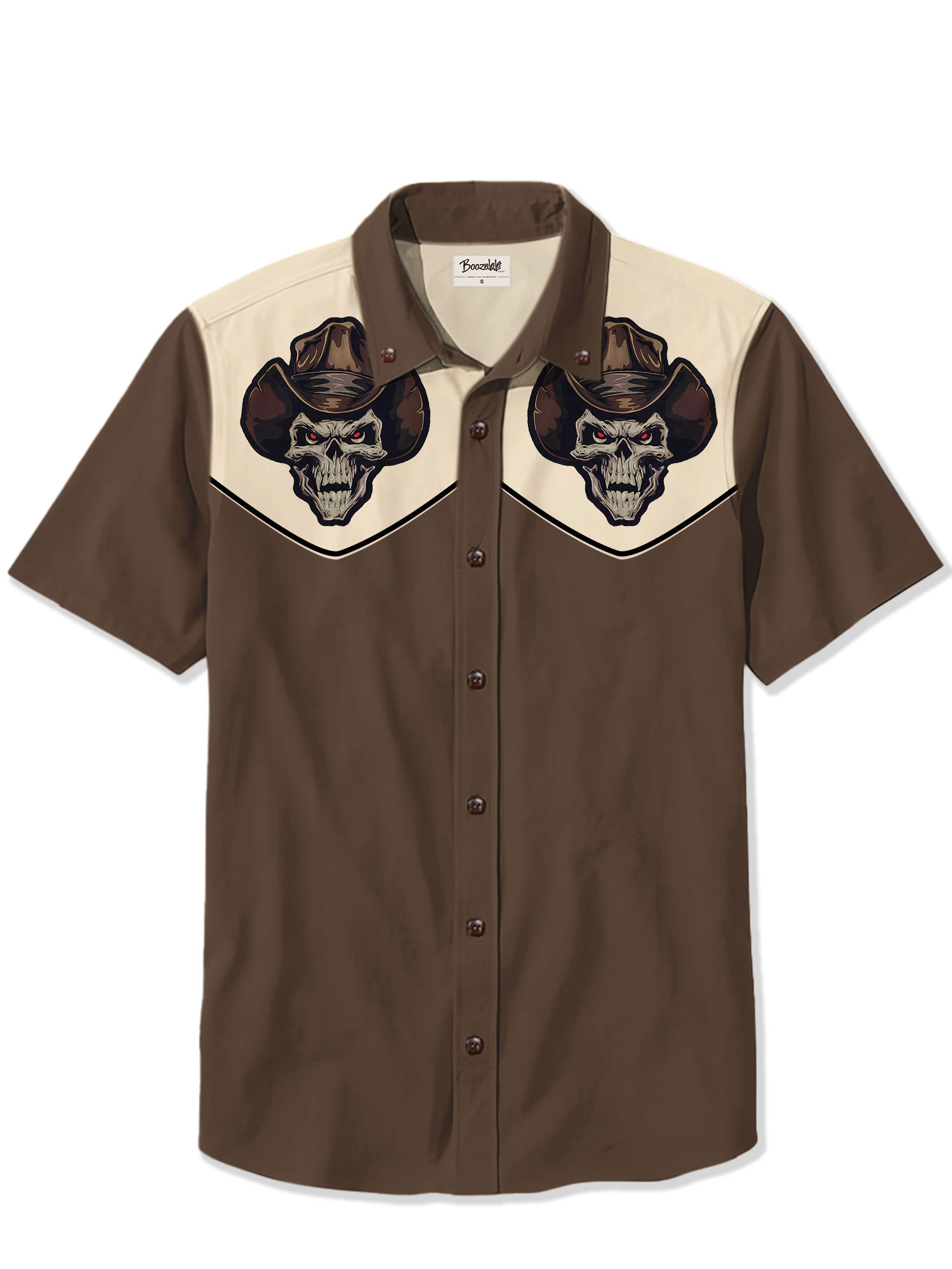 Western Skull- 100% Cotton Shirt