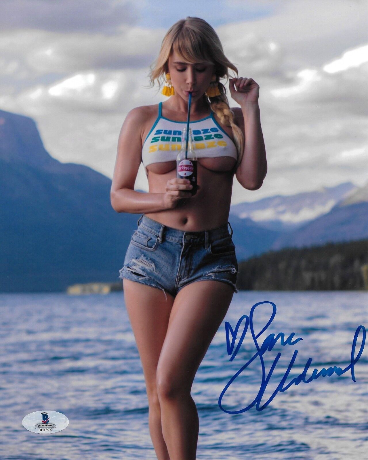 Sara Jean Underwood Signed 8x10 Photo Poster painting BAS Beckett COA Playboy Picture Autograph