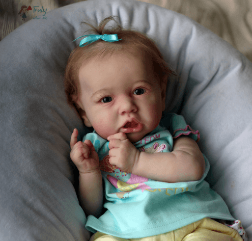 Dollreborns®12'' Leanna Realistic Cute Reborn Baby Doll Girl,Birthday Gift