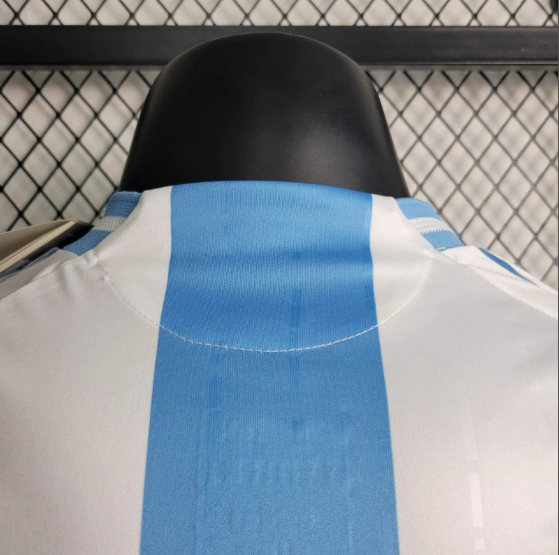 2024 Argentina Home Player Version Men's Football T-Shirt Thai Quality