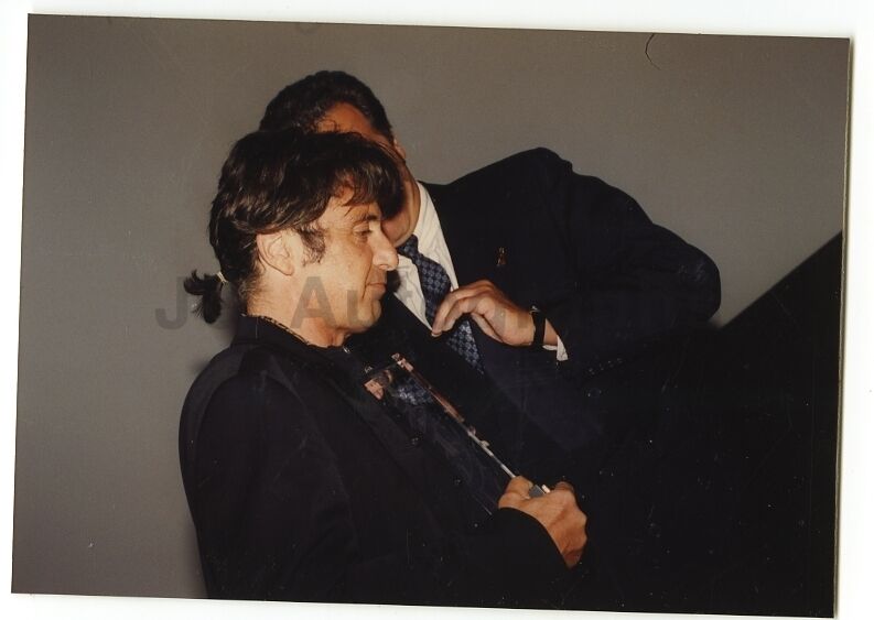 Al Pacino - Vintage Candid Photo Poster painting by Peter Warrack - Previously Unpublished