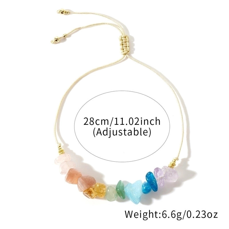 Casual Streetwear Geometric Semi-precious Stone Natural Stone Bracelets In Bulk