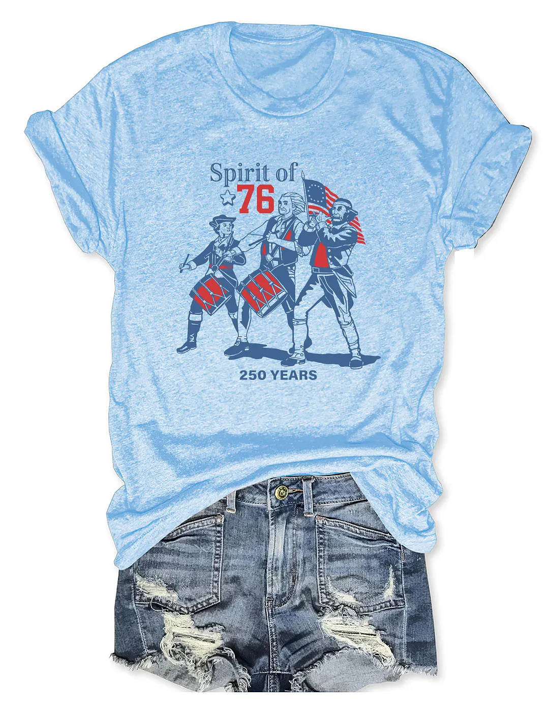 Spirit Of 76 USA 250 Years T-shirt