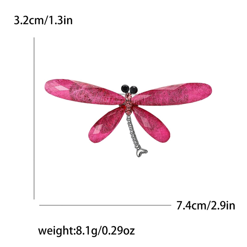 Casual Elegant Lady Pin Dragonfly Alloy Women’s Brooches