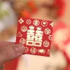 10PCS Best Wishes Mini Scattering CNY Red Packet Envelope