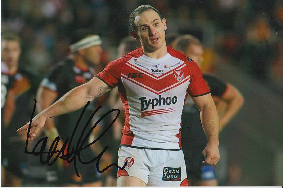 ST HELENS HAND SIGNED LOUIE MCCARTHY-SCARSBROOK 6X4 Photo Poster painting 9.