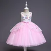 Kids Baby Girls Dresses Unicorn Dress 3 Pcs Set