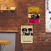 2PCS musique - Panneaux en &eacute;tain m&eacute;tallique(20*30cm/30*40cm) - Musique
