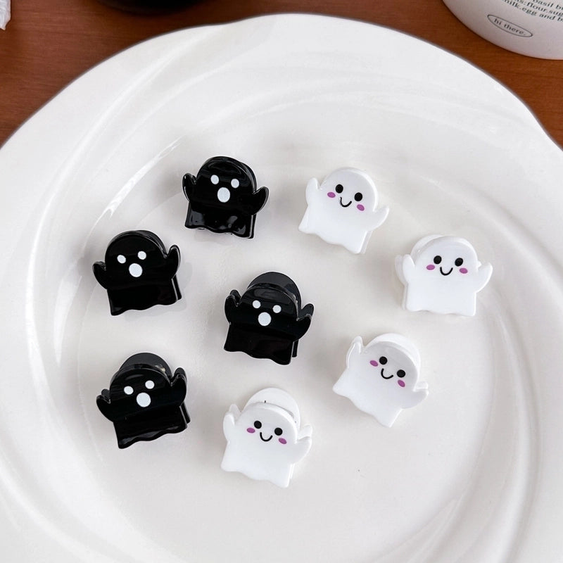 Halloween Cute Women’s Cartoon Ghost Arylic Hair Clip