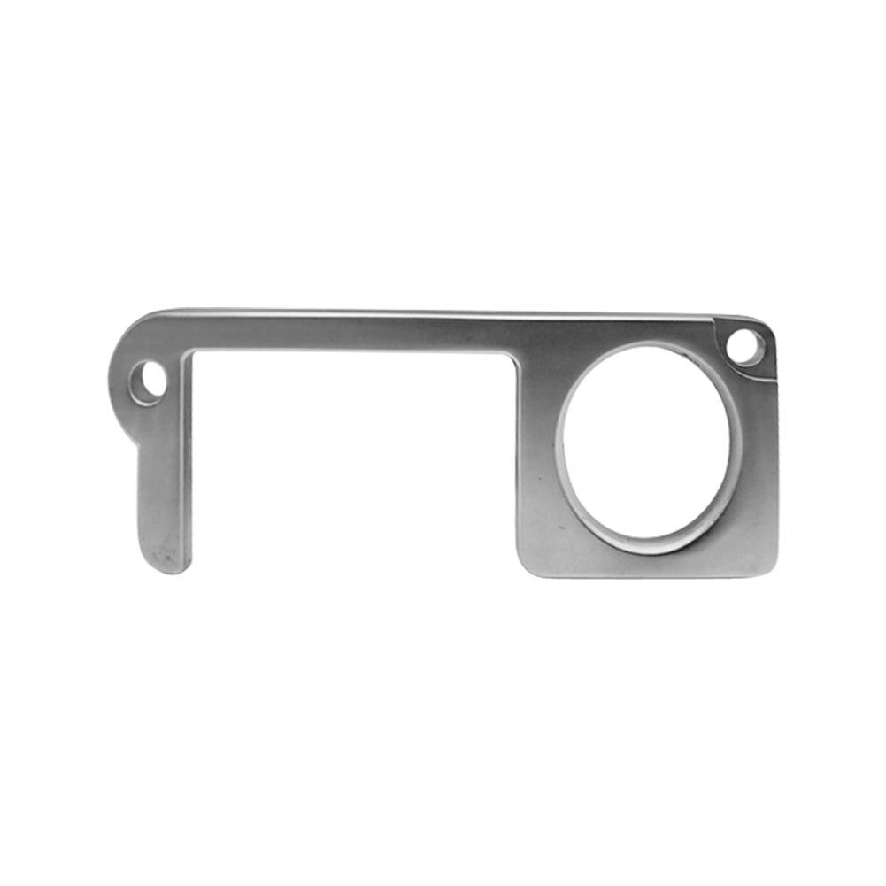 

Portable Press Elevator Door Opener Non-Contact Elevator Keychain (Silver), 501 Original