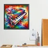 (40*40cm)Piano - Full Round Drill Diamond Painting