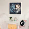 Tai Chi Yin Yang Cat - 14CT Stamped Cross Stitch - 40*40cm