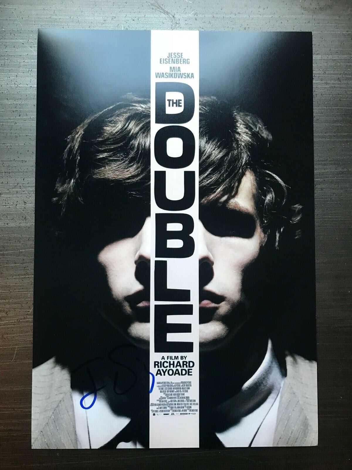 * JESSE EISENBERG * signed 12x18 Photo Poster painting poster * THE DOUBLE * PROOF * 3