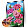 Diamond Painting-DIY Crystal Rhinestone Butterfly Flower