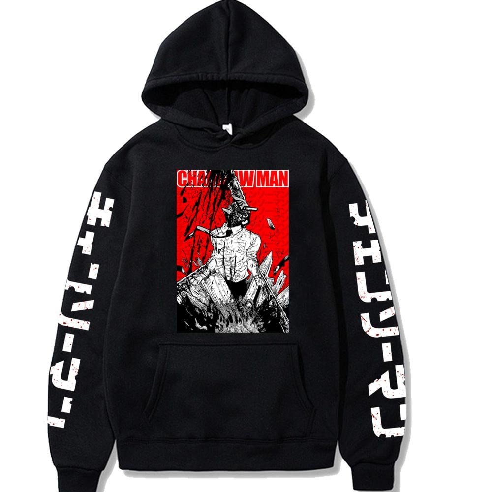 Chainsawman Graphic Hoodie Pullover weebmemes