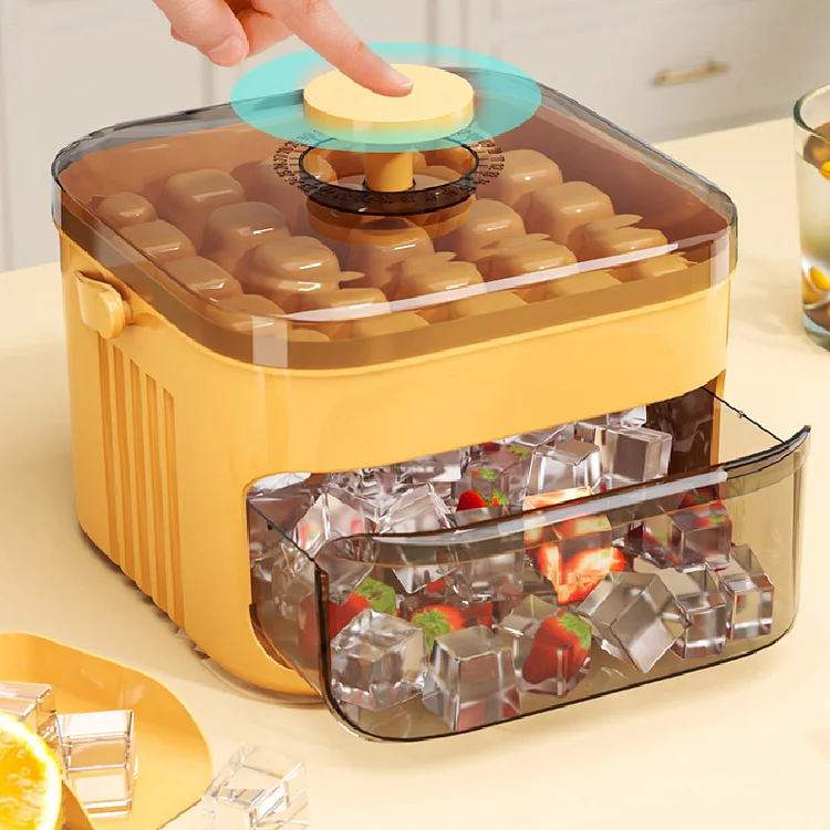 2-in-1 Doppelschicht tragbare Eisbox