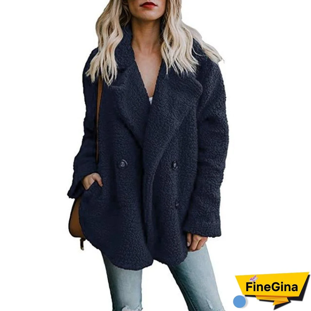 Women jacket Fur Coat Winter Fleece Jacket Women Coat Female Jacket Plus Size Hooded Teddy Coat