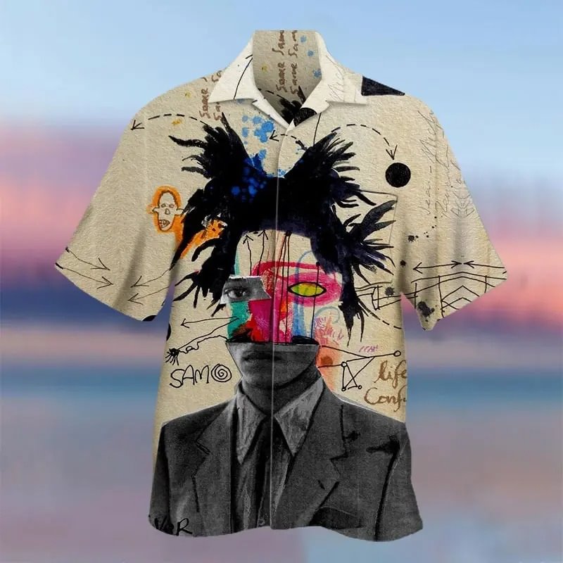 Basquiat Shirt-BUY 2 GET 10% OFF & FREE SHIPPING