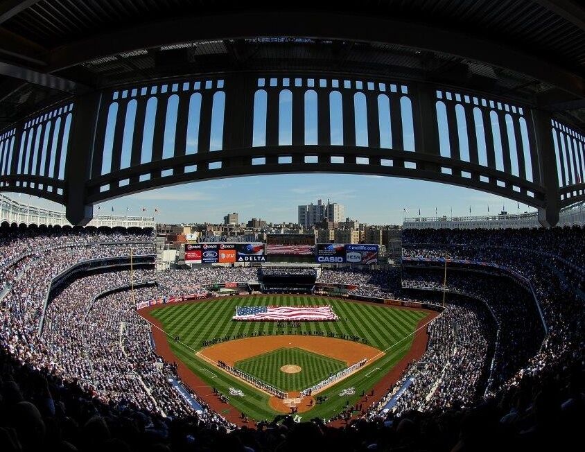 NEW YORK YANKEES Stadium Glossy 8 x 10 Photo Poster painting YANKEE Bronx