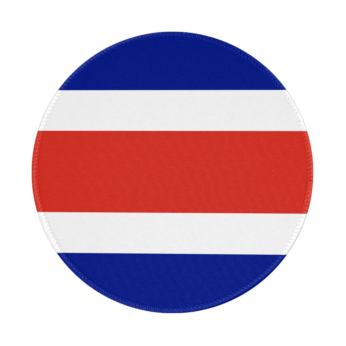 Costa Rica Flag Gaming Round Mousepad for Computer Laptop