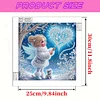 Snow Girl - Diamond Painting - Partial Special Shaped Drill(Canvas|30*30cm)