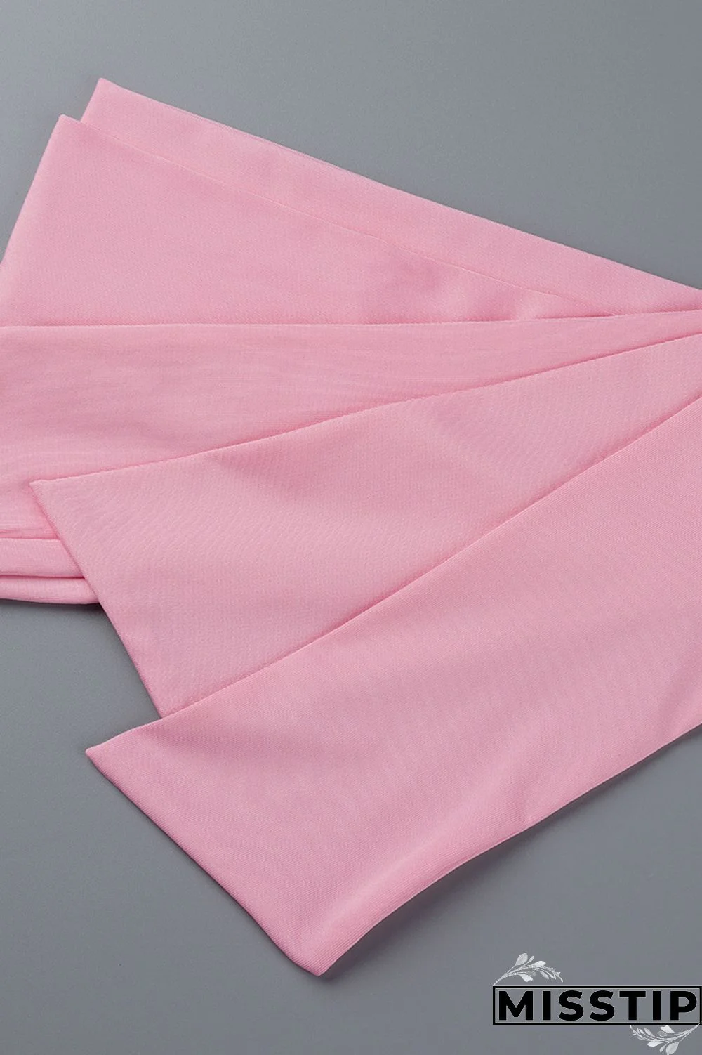 Blue Fashion Casual Solid Patchwork O Neck Plus Size Two Pieces