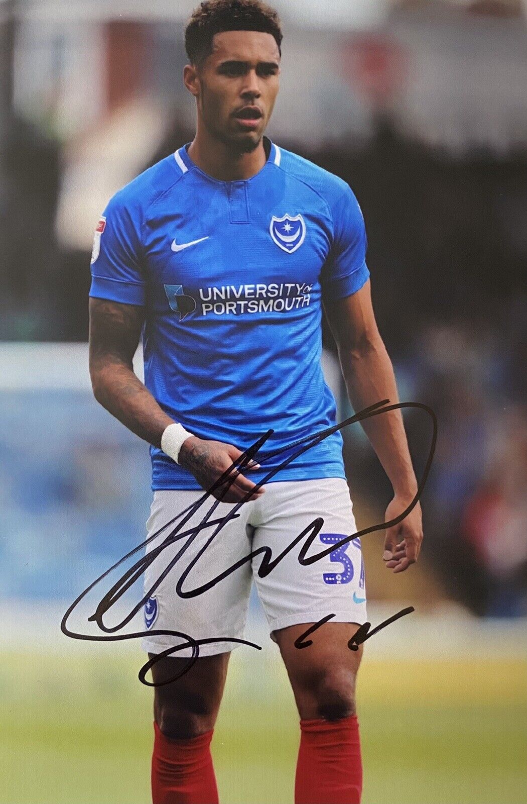 Andre Green Genuine Hand Signed Portsmouth 6X4 Photo Poster painting 2