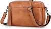 Asvert PU-Leder Crossbody Bag Damen Handtasche Damen Klein Umhängetasche Handytasche zum Umhängen Moderne Taschen mit Abnehmbarem Schultergurt Crossbag/Gürteltasche/Schultertasche/Abendtasche Damen