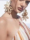  Weave Flowers Earring